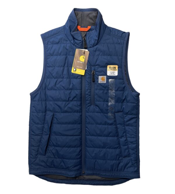 CARHARTT WATER REPELLENT GILET - BLUE